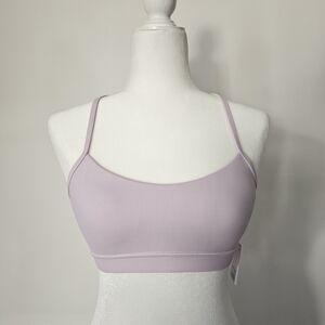 Lululemon Flow Y Bra Nulu *Light Support, A-C Cups | size 6 | meadowsweet pink